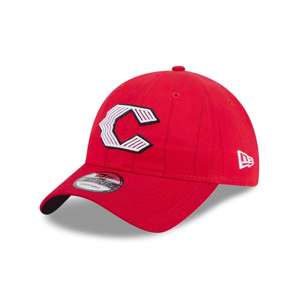 Pictured is this MLB City Connect Cincinnati Reds 9TWENTY cap in Red. 1