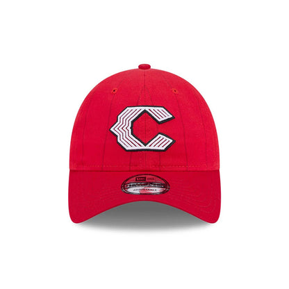 Pictured is this MLB City Connect Cincinnati Reds 9TWENTY cap in Red. 3