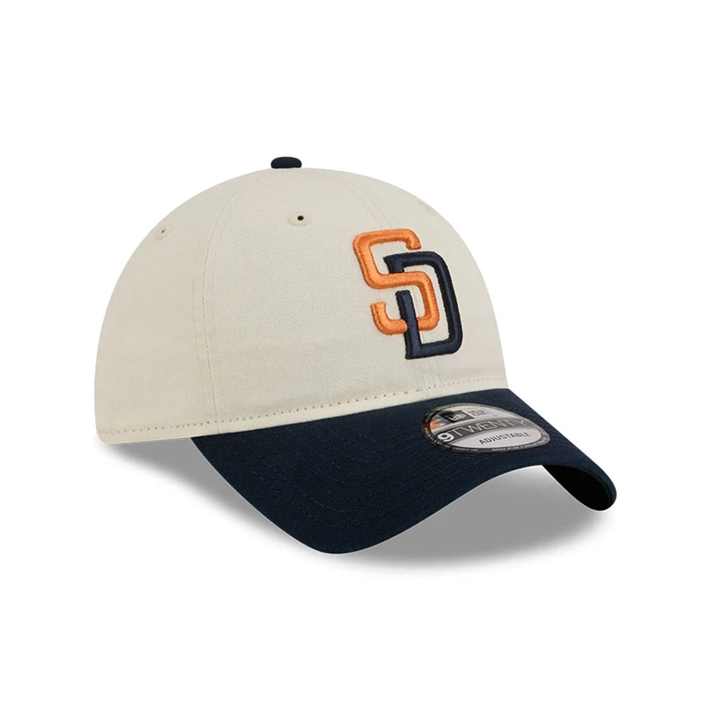 Pictured is this MLB City Connect San Diego Padres 9TWENTY cap in Cream. 4
