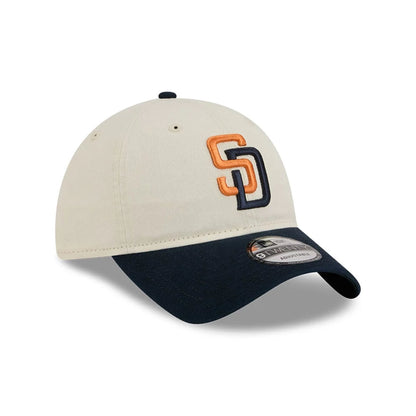 Pictured is this MLB City Connect San Diego Padres 9TWENTY cap in Cream. 4