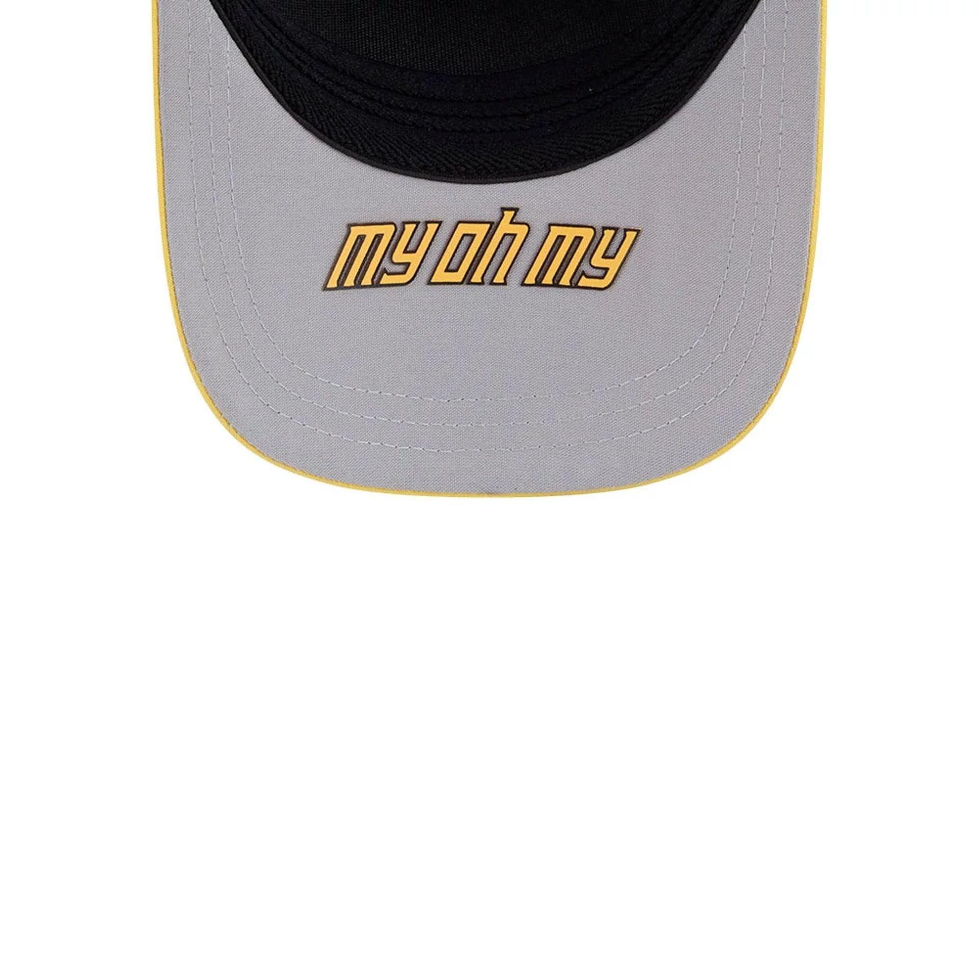 Pictured is this MLB City Connect Seattle Mariners 39THIRTY M-Crown A-Frame Stretch Fit cap in Black. 2
