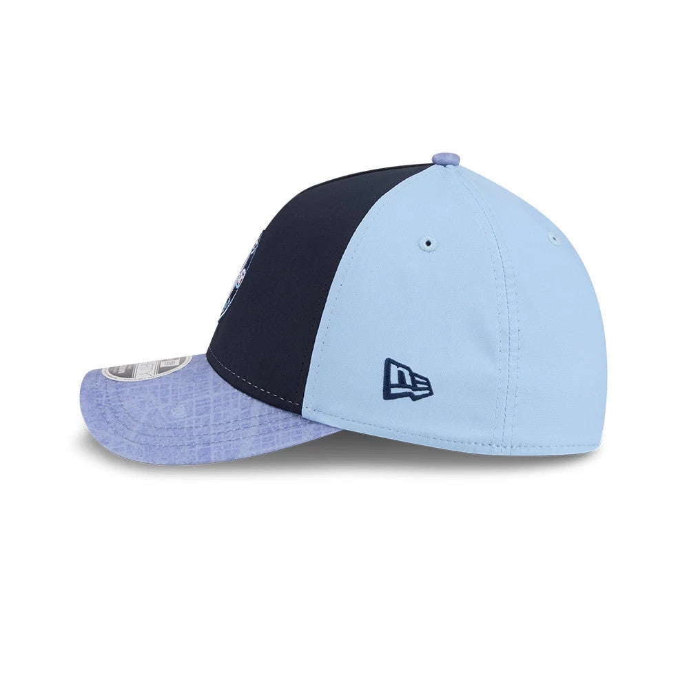 Pictured is this MLB City Connect Washington Nationals 39THIRTY M-Crown A-Frame Stretch Fit cap in Navy. 6