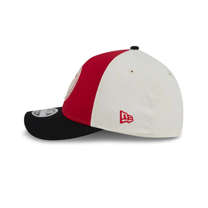 Pictured is this MLB City Connect Texas Rangers 39THIRTY M-Crown A-Frame Stretch Fit cap in red. 7