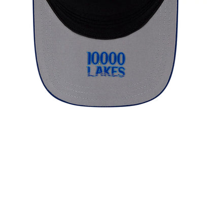 Pictured is this MLB City Connect Minnesota Twins 39THIRTY M-Crown A-Frame Stretch Fit cap in blue. 2