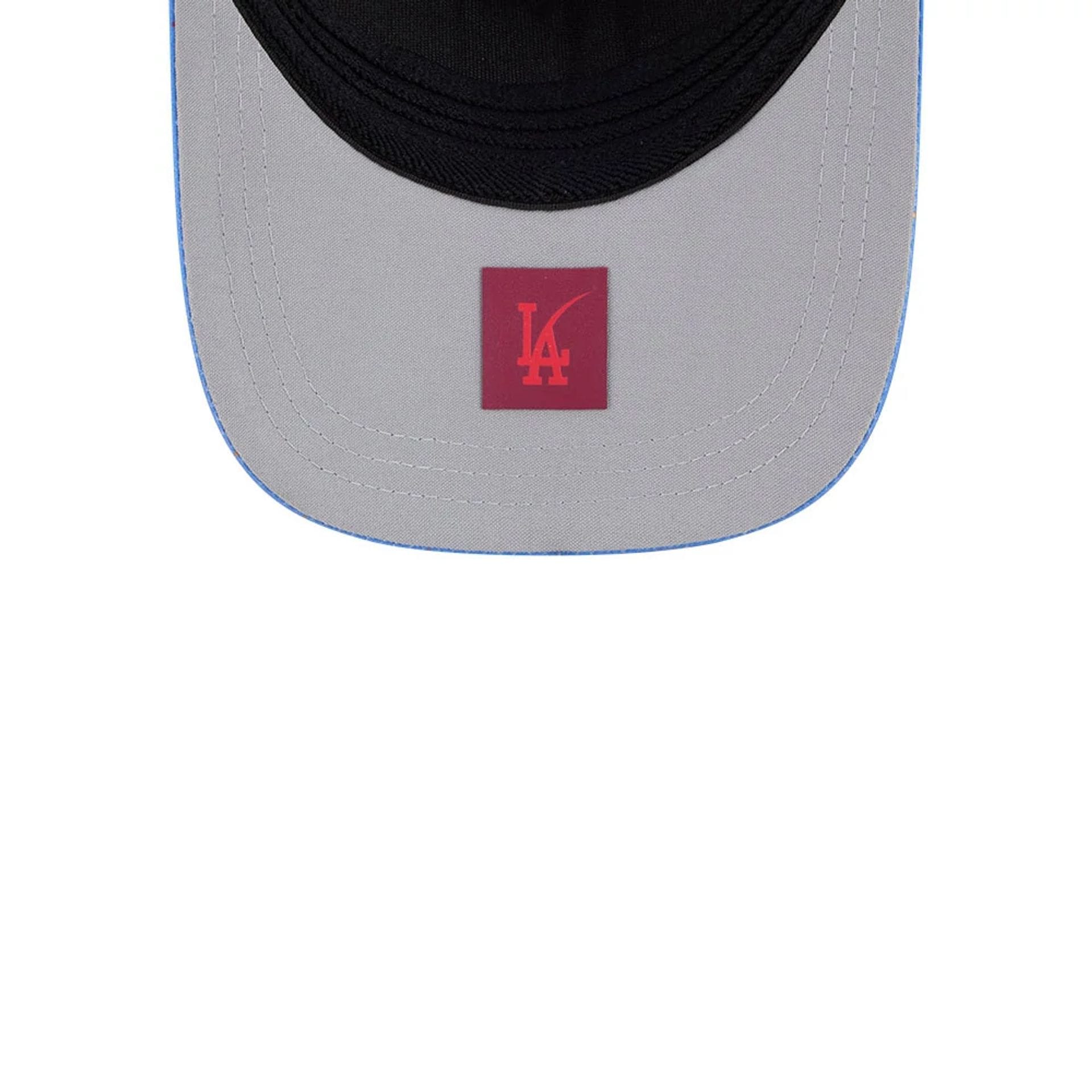 Pictured is this MLB City Connect LA Dodgers 39THIRTY M-Crown A-Frame Stretch Fit cap in navy. 2