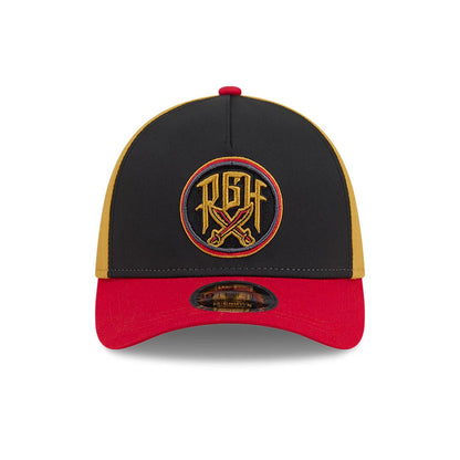 Pictured is this MLB City Connect Pittsburgh Pirates 39THIRTY M-Crown A-Frame Stretch Fit cap in black. 3