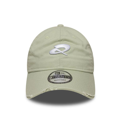 Pictured is this Quadrant X New Era Distressed 9TWENTY cap in pastel green. 2
