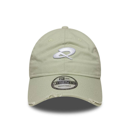 Pictured is this Quadrant X New Era Distressed 9TWENTY cap in pastel green. 2