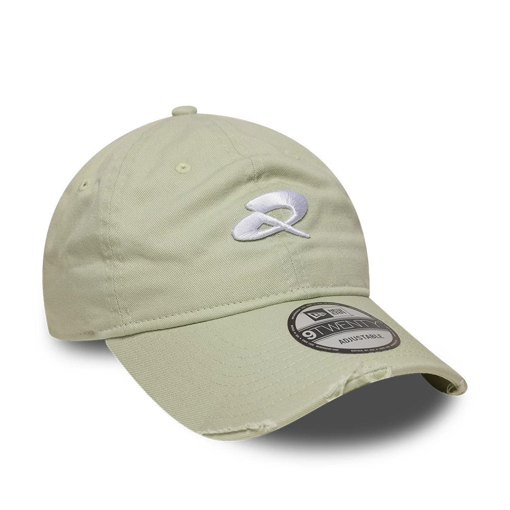Pictured is this Quadrant X New Era Distressed 9TWENTY cap in pastel green. 3