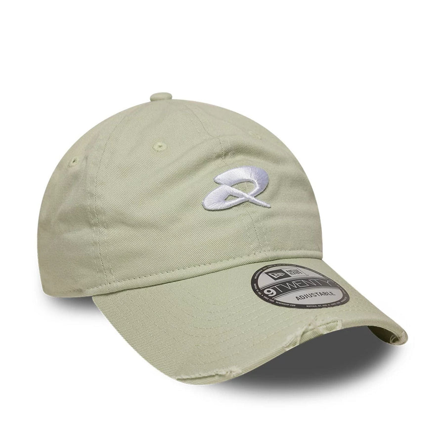 Pictured is this Quadrant X New Era Distressed 9TWENTY cap in pastel green. 3