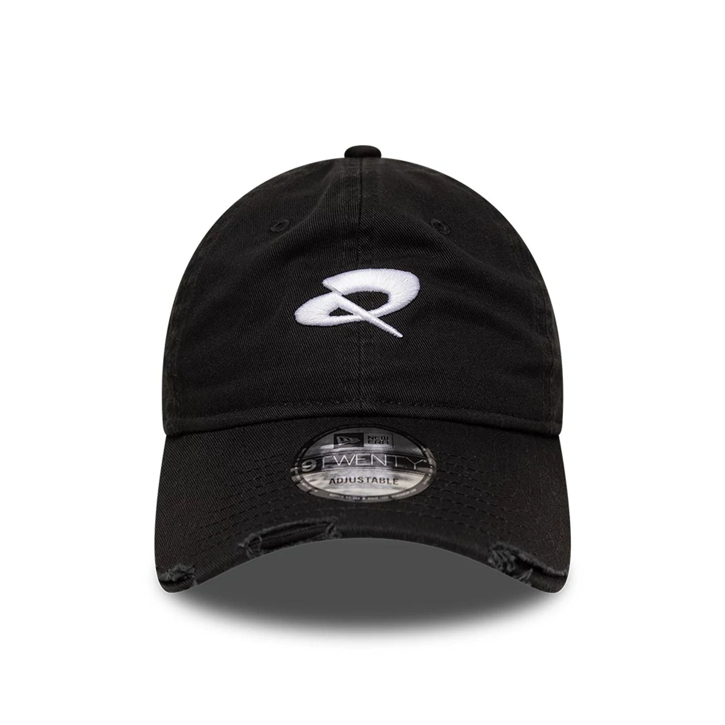 Pictured is this Quadrant X New Era Distressed 9TWENTY cap in black. 2
