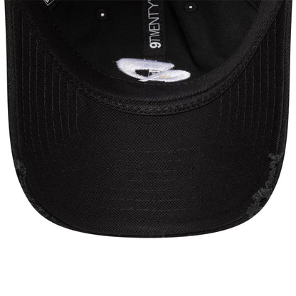 Pictured is this Quadrant X New Era Distressed 9TWENTY cap in black. 7