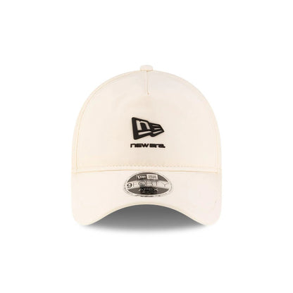 Pictured is this New Era 9FORTY Apex cap in light beige. 3