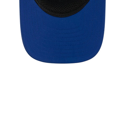 Pictured is this MLB Batting Practice 2026 New York Mets 9FORTY M-Crown A-Frame Adjustable cap in blue. 7