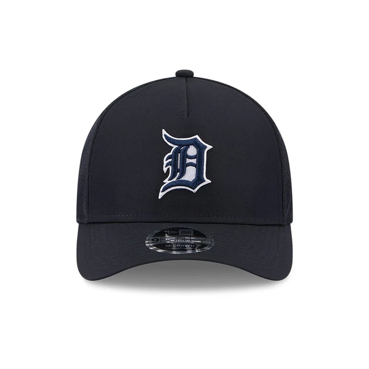 Pictured is this MLB Batting Practice 2026 Detroit Tigers 9FORTY M-Crown A-Frame Adjustable cap in navy. 2