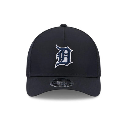 Pictured is this MLB Batting Practice 2026 Detroit Tigers 9FORTY M-Crown A-Frame Adjustable cap in navy. 2