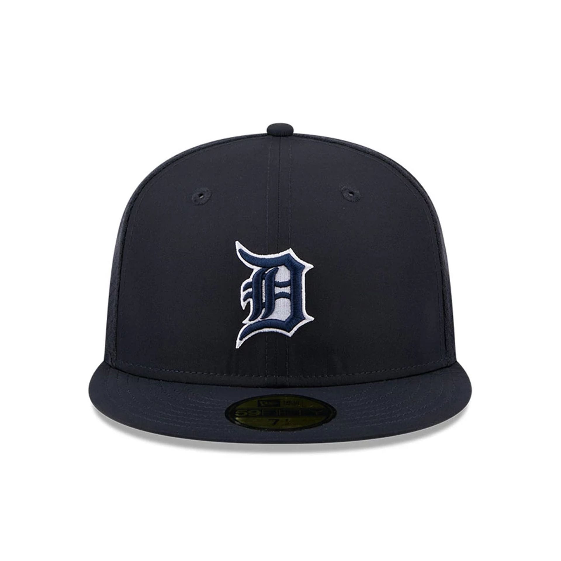 Pictured is this MLB Batting Practice 2026 Detroit Tigers 59FIFTY Fitted cap in navy. 2