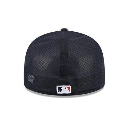 Pictured is this MLB Batting Practice 2026 Detroit Tigers 59FIFTY Fitted cap in navy. 4