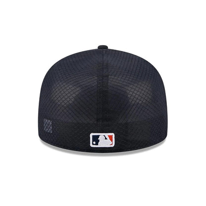 Pictured is this MLB Batting Practice 2026 Houston Astros 59FIFTY Fitted cap in navy. 4