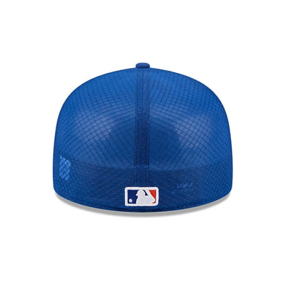 Pictured is this MLB Batting Practice 2026 New York Mets 59FIFTY Fitted cap in blue. 4