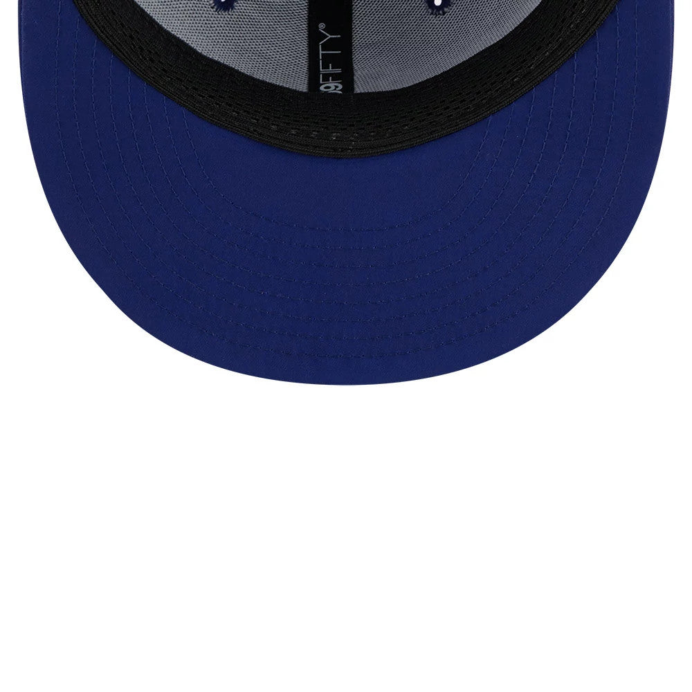 Pictured is this MLB Batting Practice 2026 LA Dodgers 59FIFTY Fitted cap in dark blue. 7