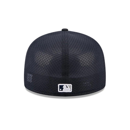 Pictured is this MLB Batting Practice 2026 New York Yankees 59FIFTY Fitted cap in navy. 4