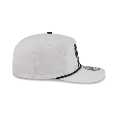 Pictured is this NFL Duck Cloth Las Vegas Raiders 19TWENTY cap in White. 6