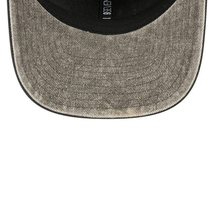 Pictured is this NFL Washed Denim Philadelphia Eagles 9SEVENTY Stretch Snap cap in dark grey. 7