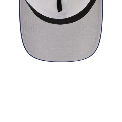 Pictured is this MLB Spring Floral LA Dodgers 9FORTY A-Frame cap in dark blue. 2
