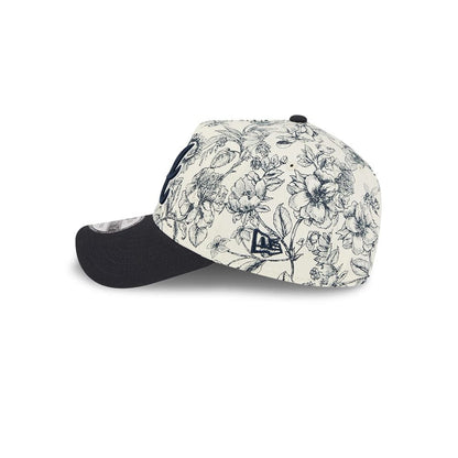 Pictured is this MLB Spring Floral Atlanta Braves 9FORTY A-Frame cap in navy. 4