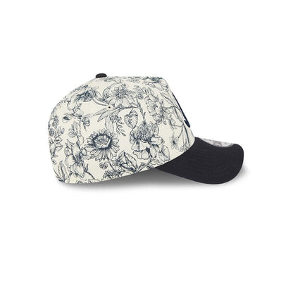 Pictured is this MLB Spring Floral Atlanta Braves 9FORTY A-Frame cap in navy. 7