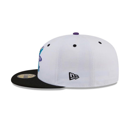 Pictured is this Dexter's Laboratory Genius At Work 59FIFTY Fitted cap in white. 6