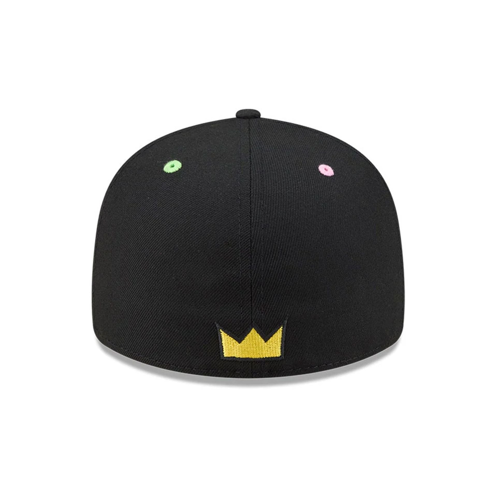 Pictured is this Nickelodeon Fairly Oddparents 59FIFTY Fitted cap in black. 7