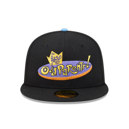 Pictured is this Nickelodeon Fairly Oddparents Jorgen Von Strangle 59FIFTY Fitted cap in black. 3
