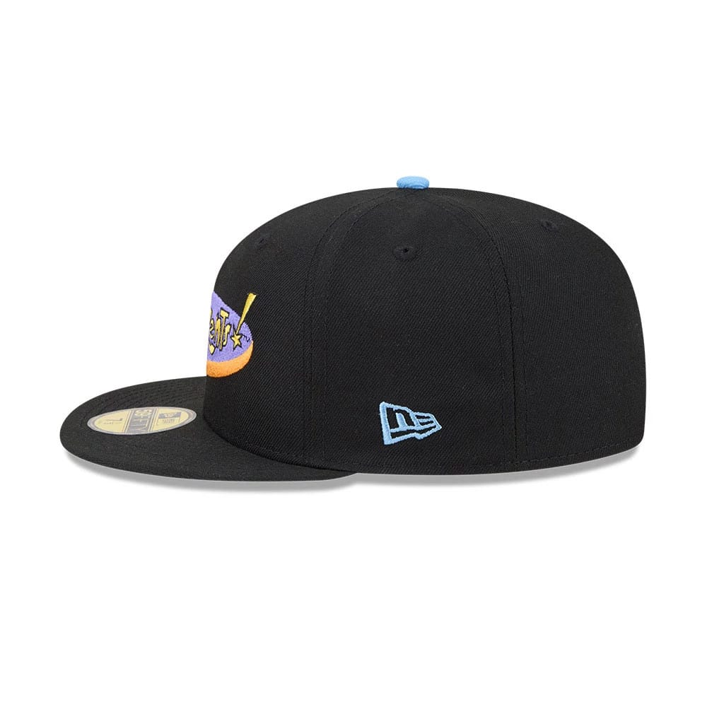 Pictured is this Nickelodeon Fairly Oddparents Jorgen Von Strangle 59FIFTY Fitted cap in black. 6