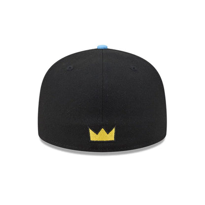 Pictured is this Nickelodeon Fairly Oddparents Jorgen Von Strangle 59FIFTY Fitted cap in black. 7