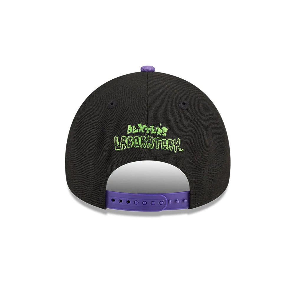 Pictured is this Dexter's Laboratory Dex-Transformer 9FORTY A-Frame cap in black. 5