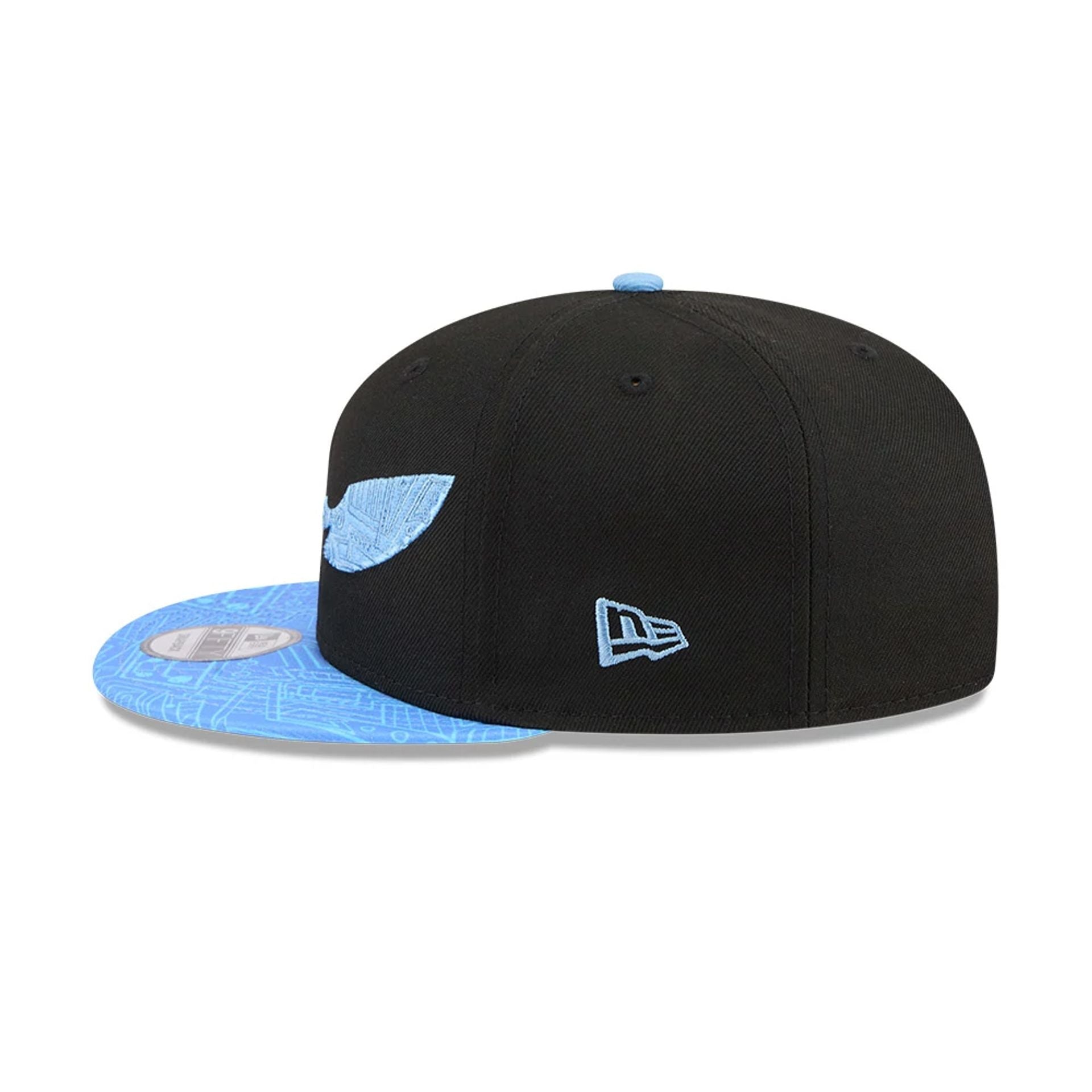 Pictured is this Dexter's Laboratory 9FIFTY Snapback cap in black. 6