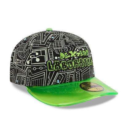 Pictured is this Dexter's Laboratory 59FIFTY Fitted cap in black & neon. 4