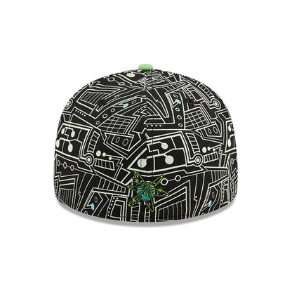 Pictured is this Dexter's Laboratory 59FIFTY Fitted cap in black. 5