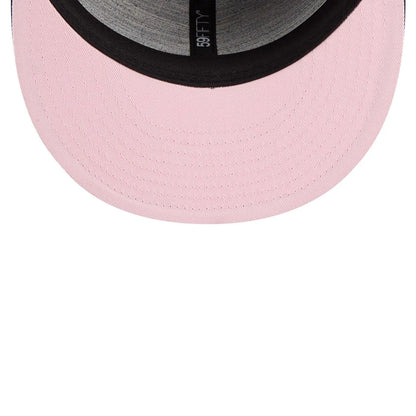 Pictured is this WBC Classical Script Netherlands Retro Crown 59FIFTY Fitted cap in Navy. 2