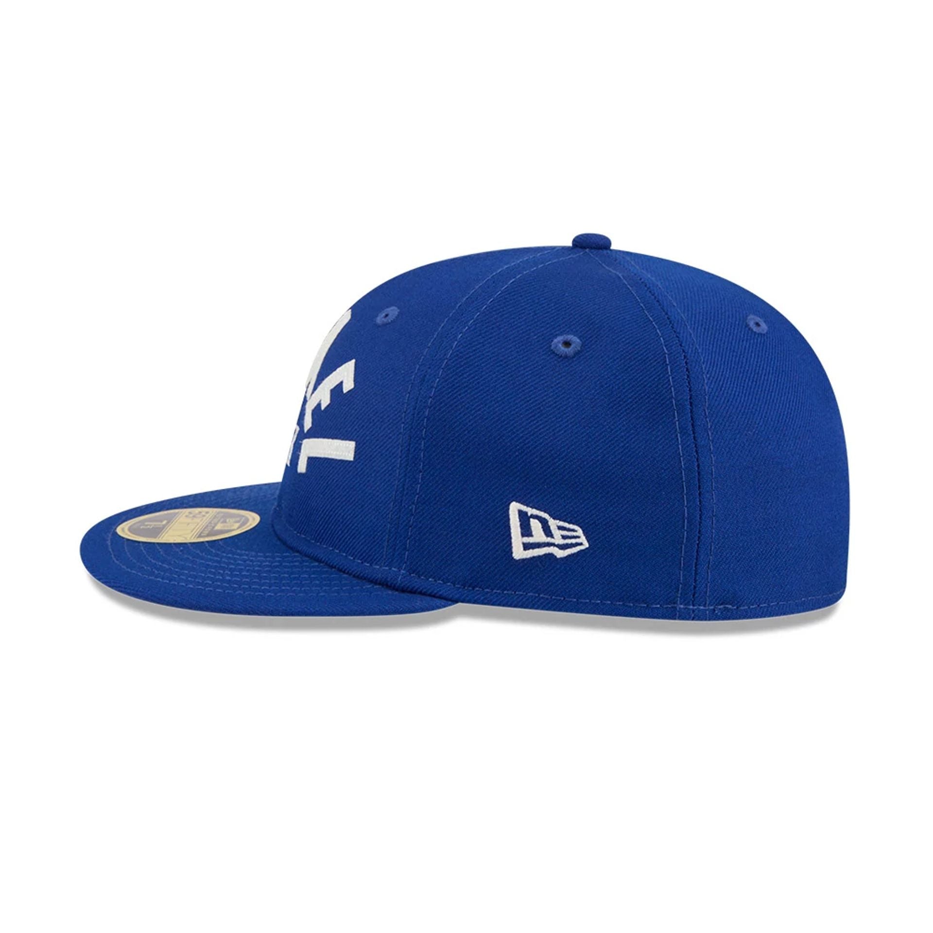 Pictured is this WBC Classical Script Israel Retro Crown 59FIFTY Fitted cap in blue. 6