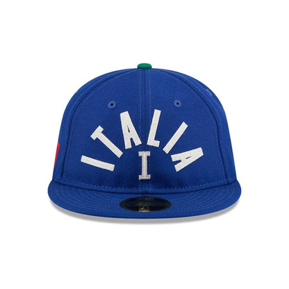 Pictured is this WBC Classical Script Italy Retro Crown 59FIFTY Fitted cap in blue. 3