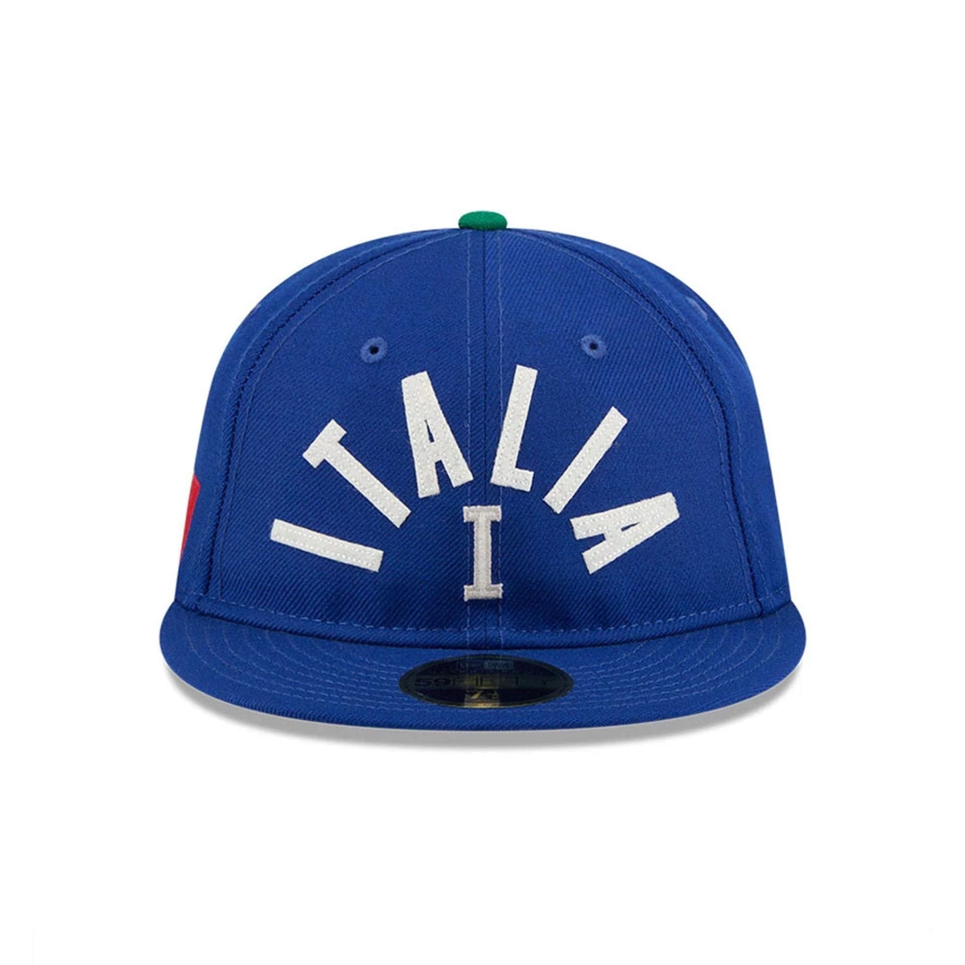 Pictured is this WBC Classical Script Italy Retro Crown 59FIFTY Fitted cap in blue. 3