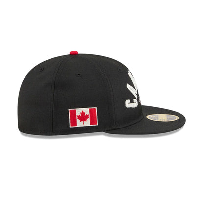 Pictured is this WBC Classical Script Canada Retro Crown 59FIFTY Fitted cap in black. 5