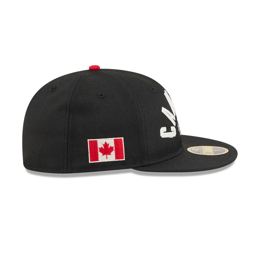 Pictured is this WBC Classical Script Canada Retro Crown 59FIFTY Fitted cap in black. 5