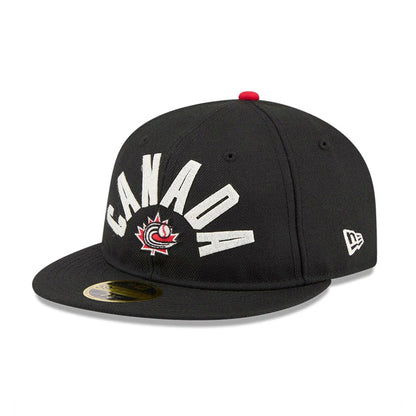 Pictured is this WBC Classical Script Canada Retro Crown 59FIFTY Fitted cap in black. 4
