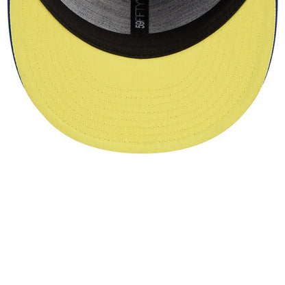 Pictured is this WBC Classical Script Brazil Retro Crown 59FIFTY Fitted cap in blue. 2