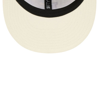 Pictured is this MLB Spring Floral LA Dodgers 59FIFTY Fitted cap in white. 7