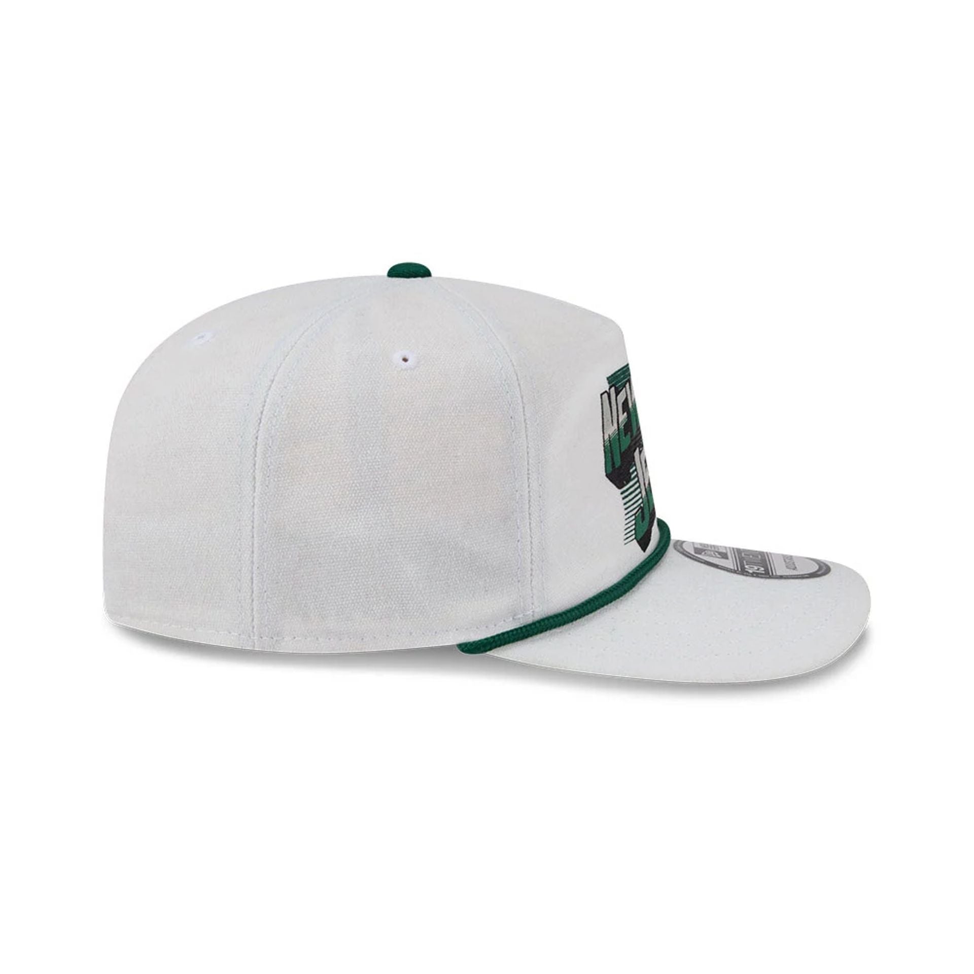 Pictured is this NFL Duck Cloth New York Jets 19TWENTY cap in cream. 6